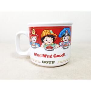 Campbell Soup Cup Mug Large 14oz Mm Good By West Wood 3 1/2" Vintage 1997